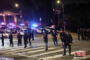 茌平约200名海军陆战队士兵进驻洛杉矶 开始执行警戒守卫任务